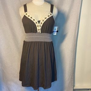 Calvin Klein Jeans Women's Brown Sleeveless Dress. Size XL